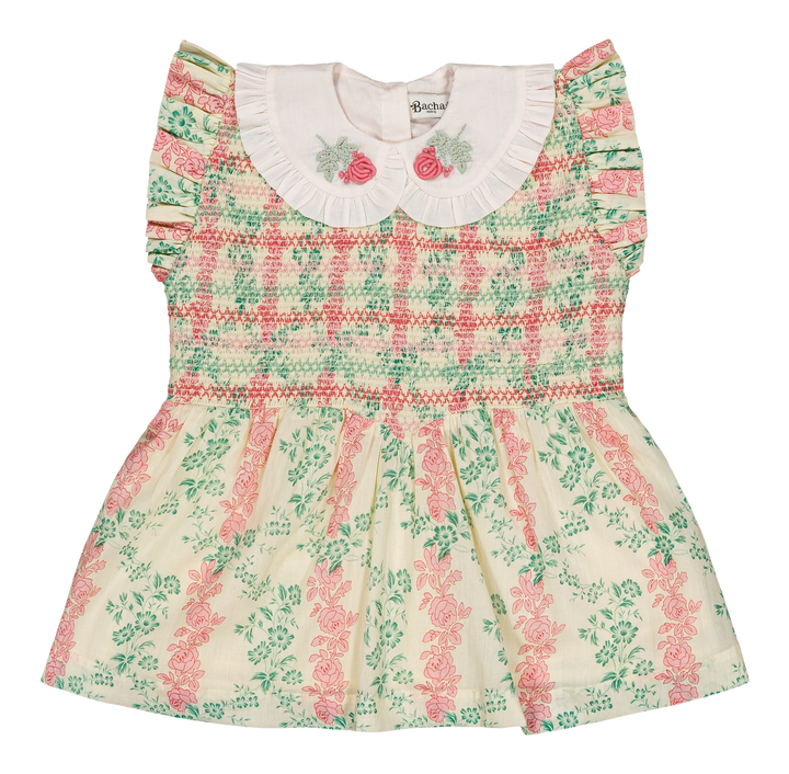 [Bachaa] Sunbeam Blouse & Short Set - Arabesque print