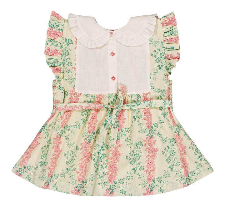 [Bachaa] Sunbeam Blouse & Short Set - Arabesque print