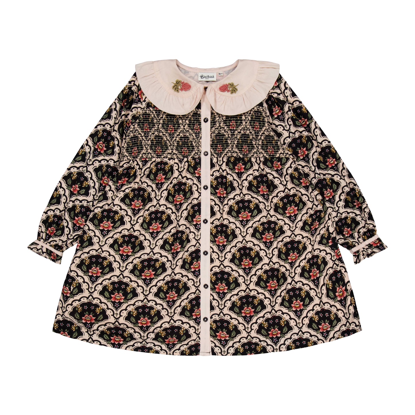 [Bachaa] Sweetie Robe Dress - Lovely Print