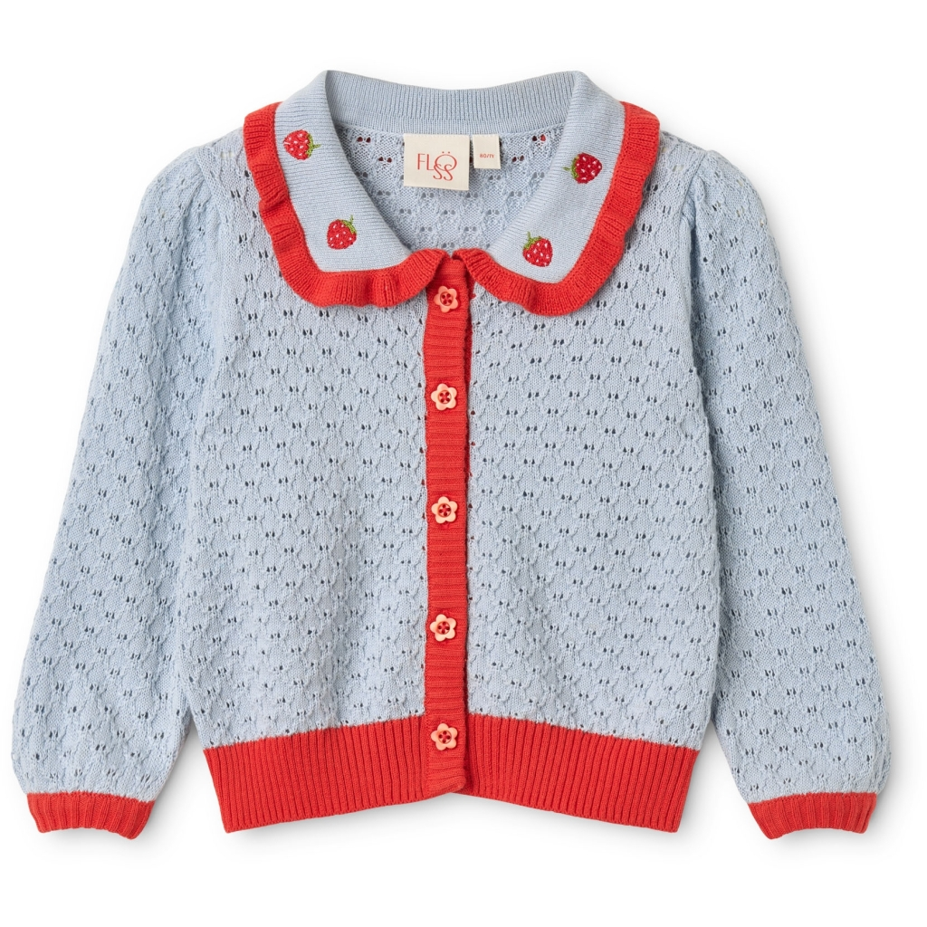 [Floss]Silvie Cardigan - Steel Blue