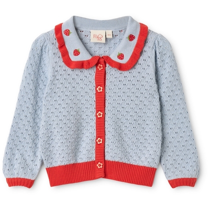 [Floss]Silvie Cardigan - Steel Blue
