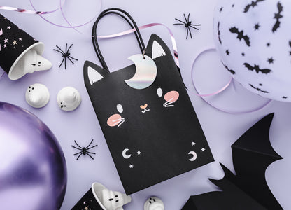 [PartyDeco]Gift bag Cat, mix, 8x14x18 cm
