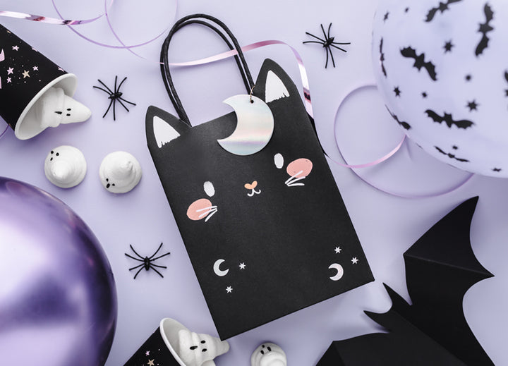 [PartyDeco]Gift bag Cat, mix, 8x14x18 cm