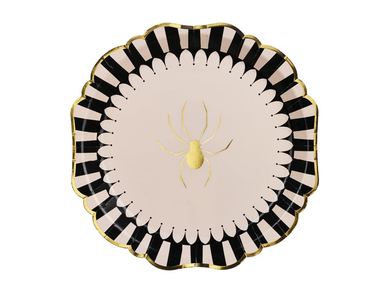 [PartyDeco]Spider Plates, 23 cm, mix