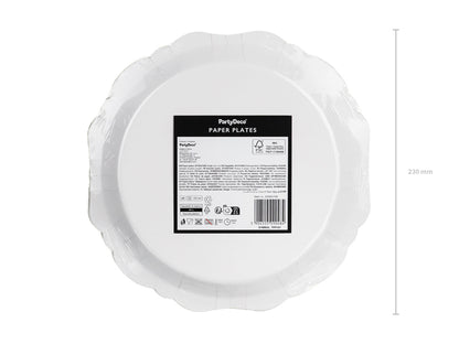[PartyDeco]Spider Plates, 23 cm, mix