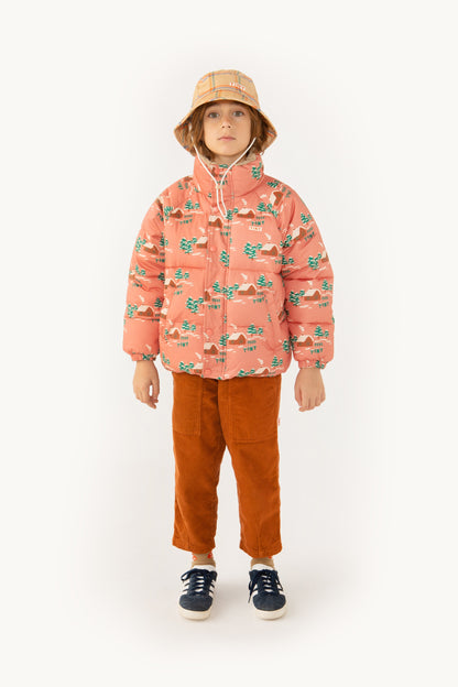 [TINY COTTONS] Cottage Short Padded Jacket - Light rust