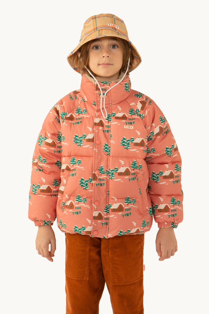 [TINY COTTONS] Cottage Short Padded Jacket - Light rust
