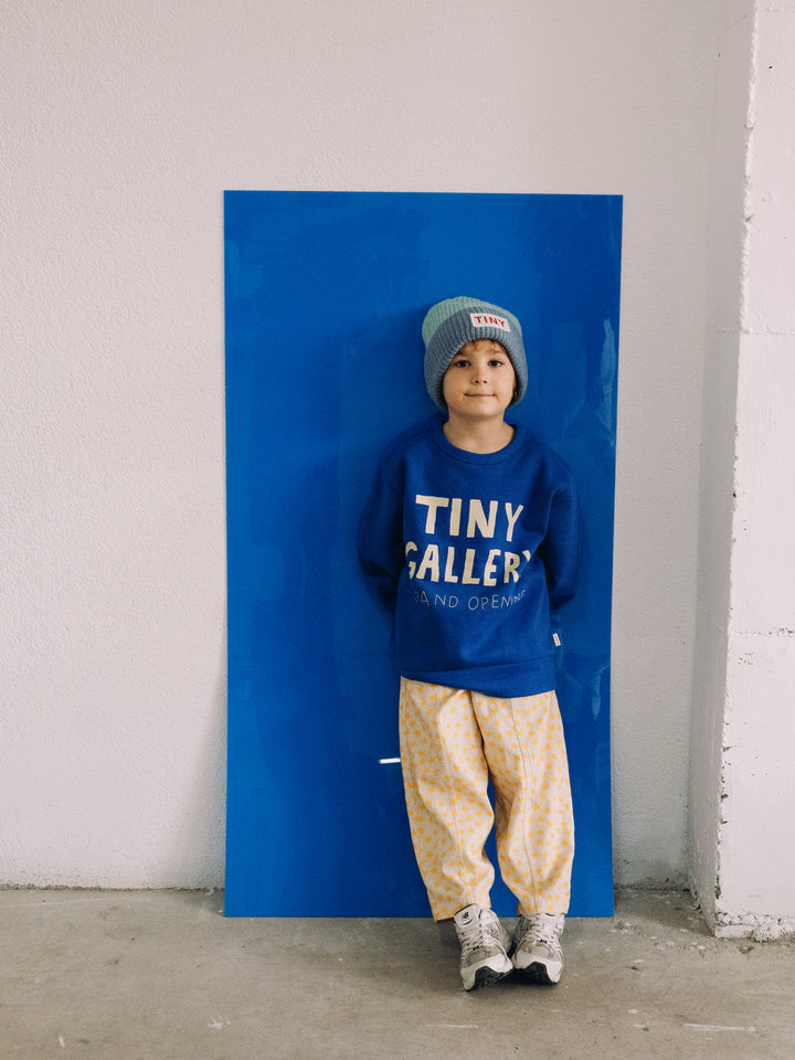 [Tinycottons] Tiny Gallery Sweatshirt - Ultramarine