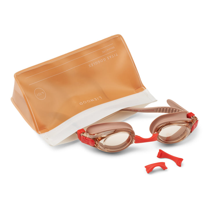 [Liewood] Titas Swim Goggles - Tuscany Rose / Apple Blossom