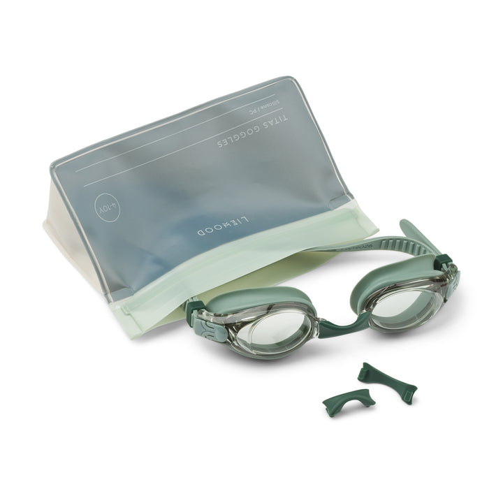 [Liewood] Titas Swim Goggles - Peppermint / Garden Green