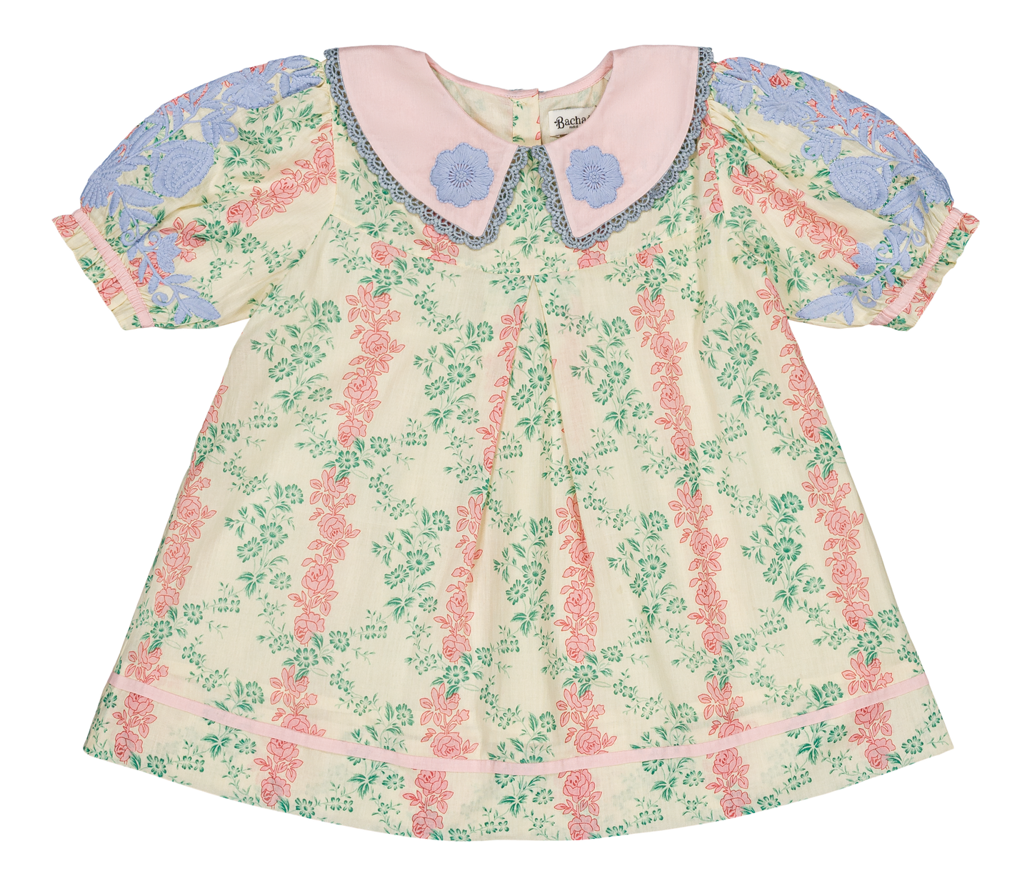 [Bachaa]Topaze Blouse / Short Dress - Arabesque print