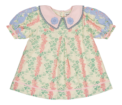 [Bachaa]Topaze Blouse / Short Dress - Arabesque print
