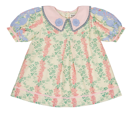[Bachaa]Topaze Blouse / Short Dress - Arabesque print