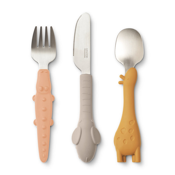 [Liewood]Tove cutlery set - Tuscany rose mix