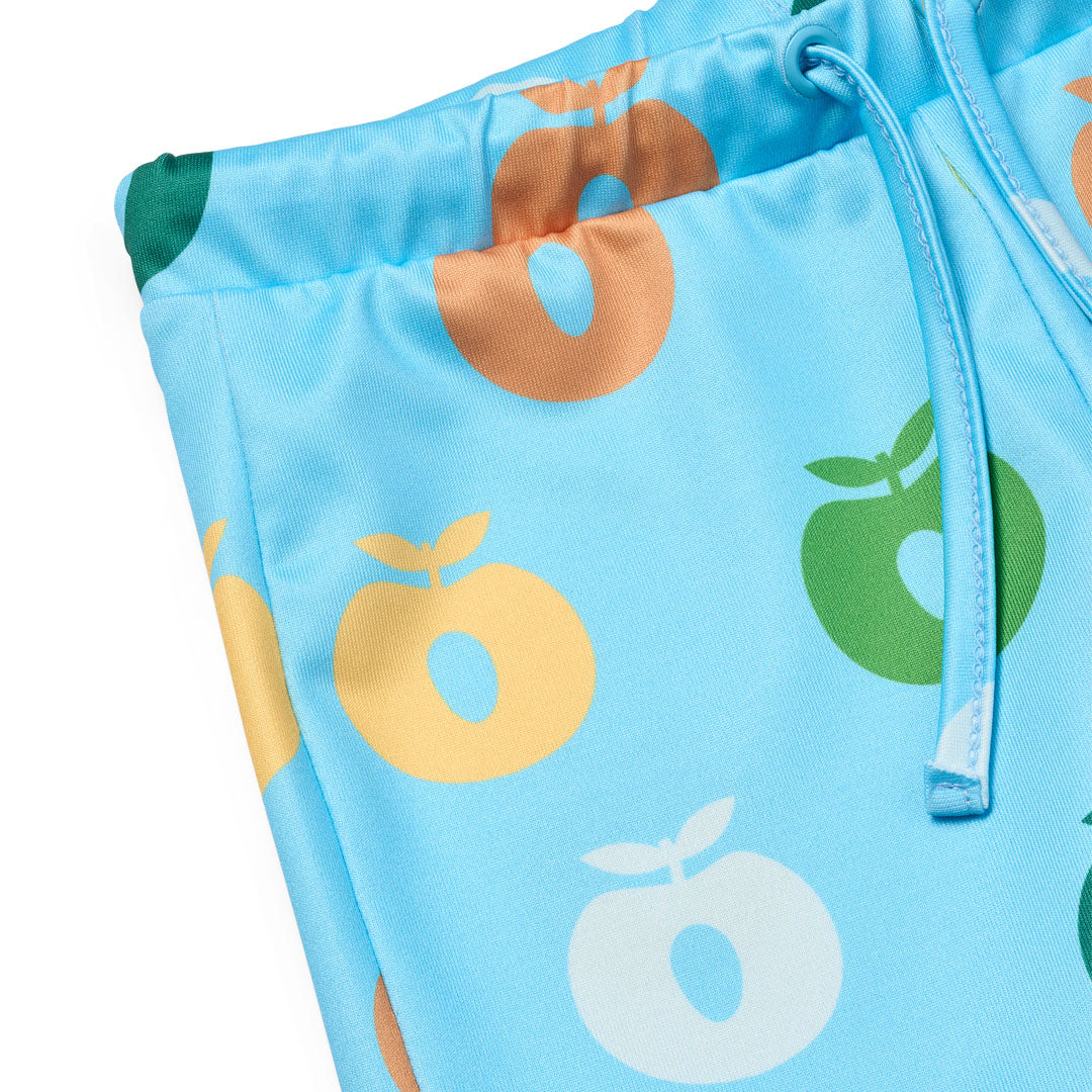 [Smafolk] UV50 Swimming Trunks With Apple - Polo Blue