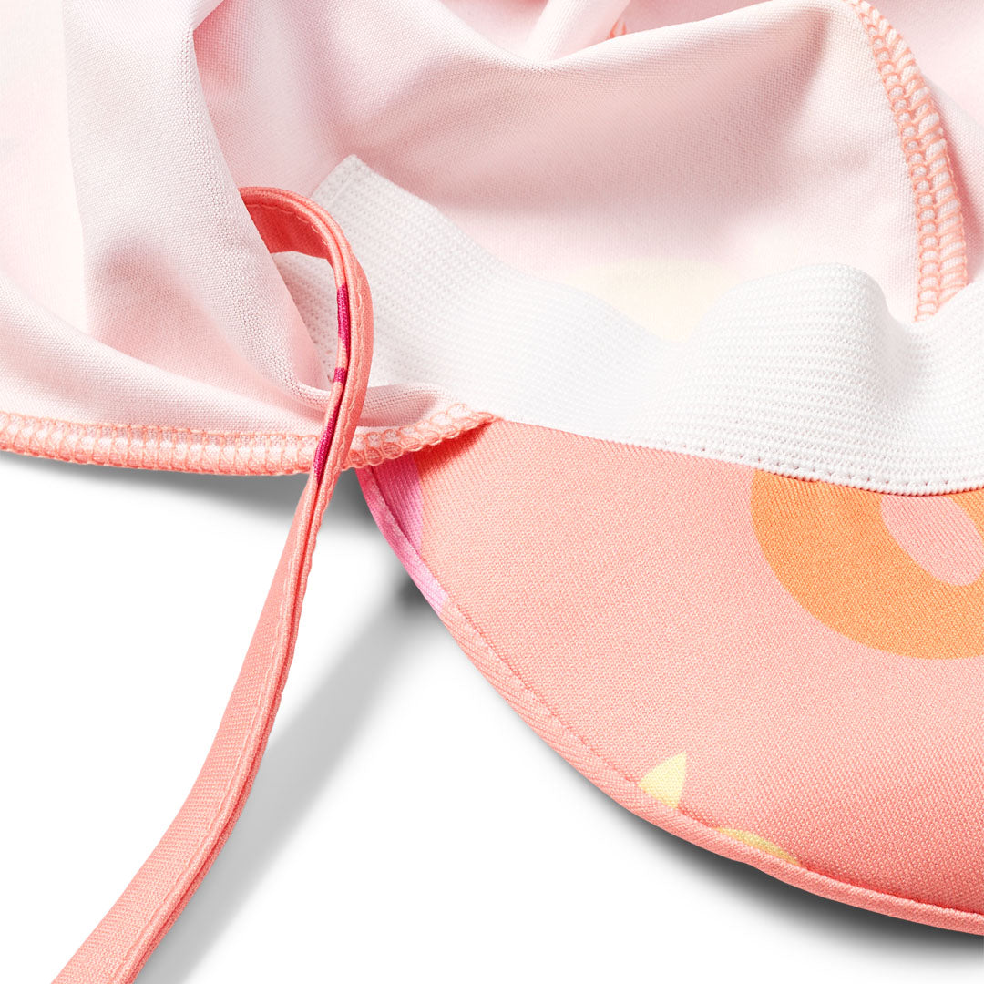 [Smafolk] UV50 Sun Hat With  Apple - Warm Blush