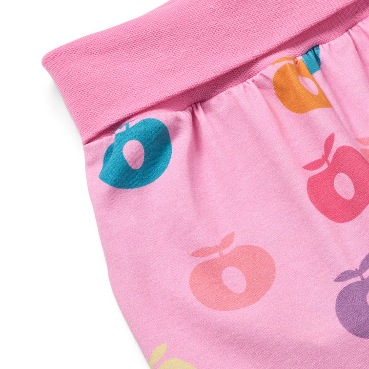 [Smafolk] Ulm Baby Pants with Apple - Pink Lilac