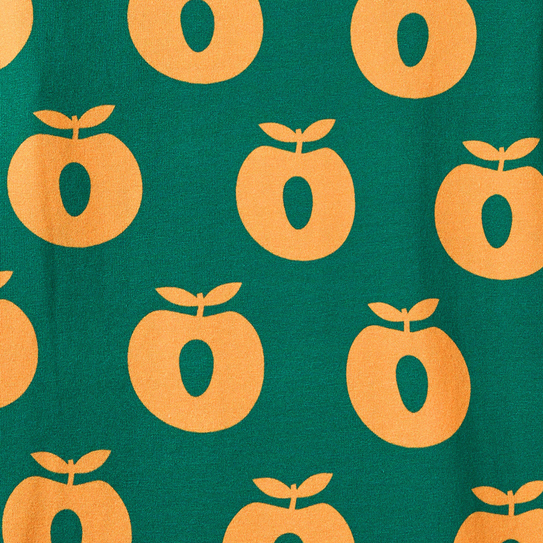 [Smafolk] Ulm Long Bodysuit with Apple -Cedar Tree