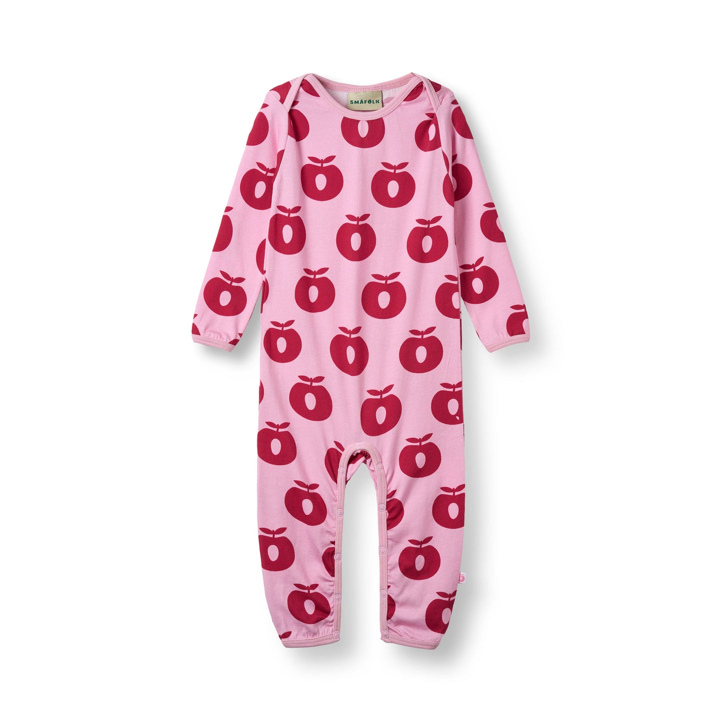 [Smafolk] Ulm Long Bodysuit with Apple -Pink lilac