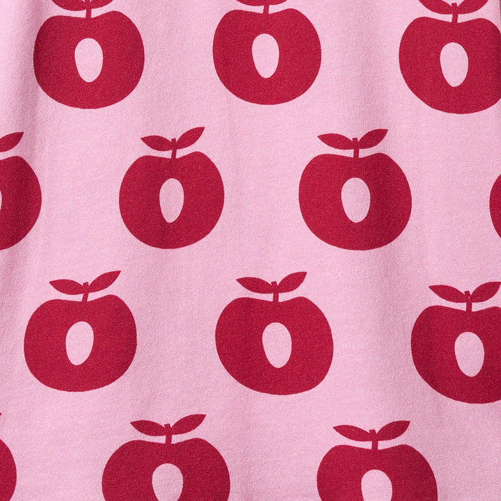 [Smafolk] Ulm Long Bodysuit with Apple -Pink lilac