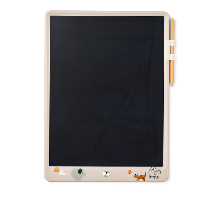 [Liewood] Zora LCD Drawing Board 13.5 inches - Around The World / Sandy