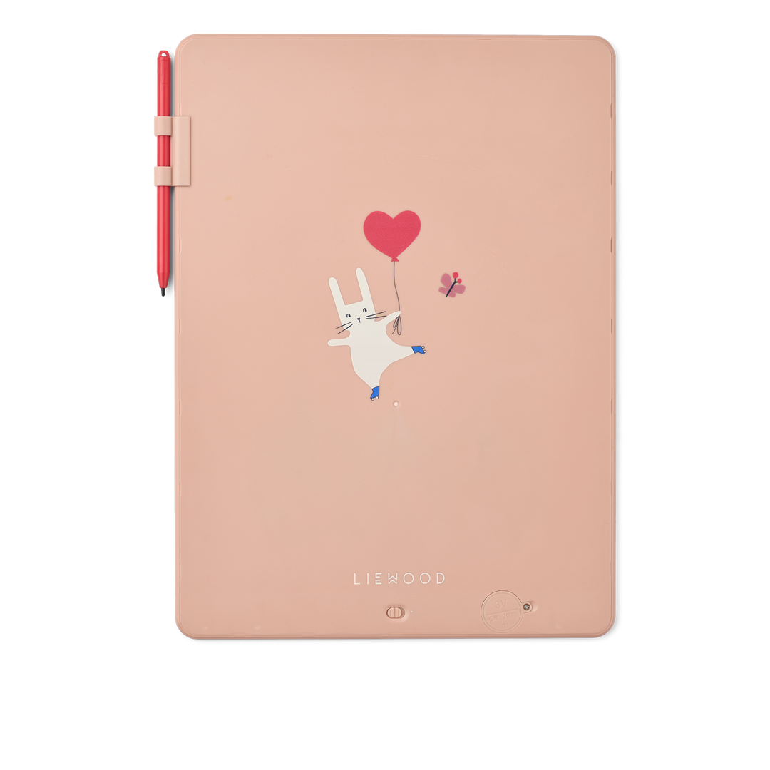 [Liewood] Zora LCD Drawing Board 13.5 inches - Rabbit Pale Tuscany