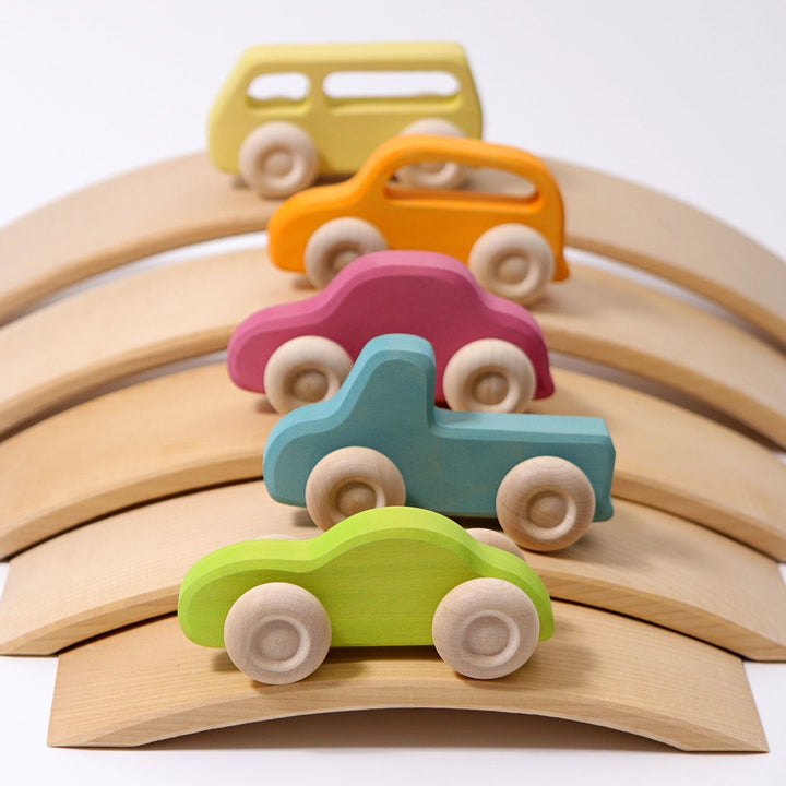 [Grimm's] Wooden Cars Slimline