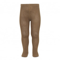 [Condor] Basic Rib Tights - [347 Tobacco]