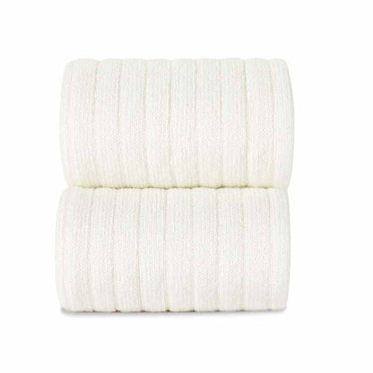 [Condor]Basic Rib Short Socks - [202 Cream]