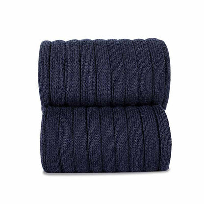 [Condor] Basic Rib Tights - [480 Navy Blue]