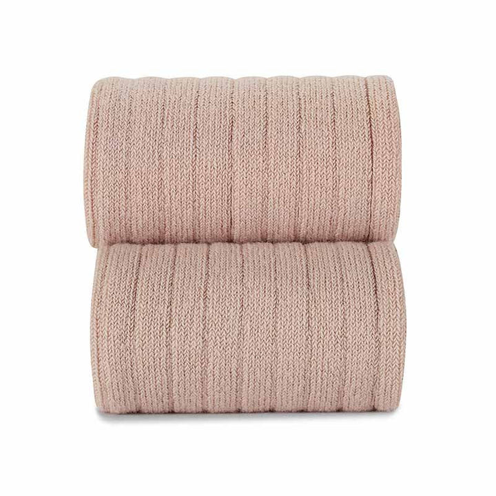 [Condor] Basic Rib Tights - [544 Old Rose]