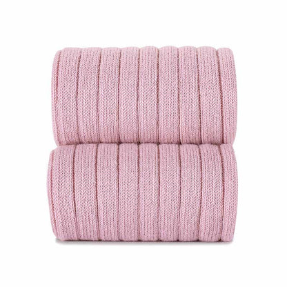 [Condor] Basic Rib Tights - [526 Pale Pink]