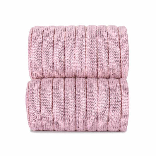 [Condor] Basic Rib Tights - [526 Pale Pink]