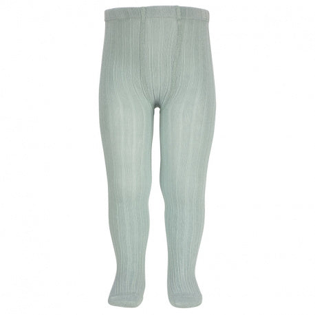 [Condor] Basic Rib Tights - [495 Sea Mist]