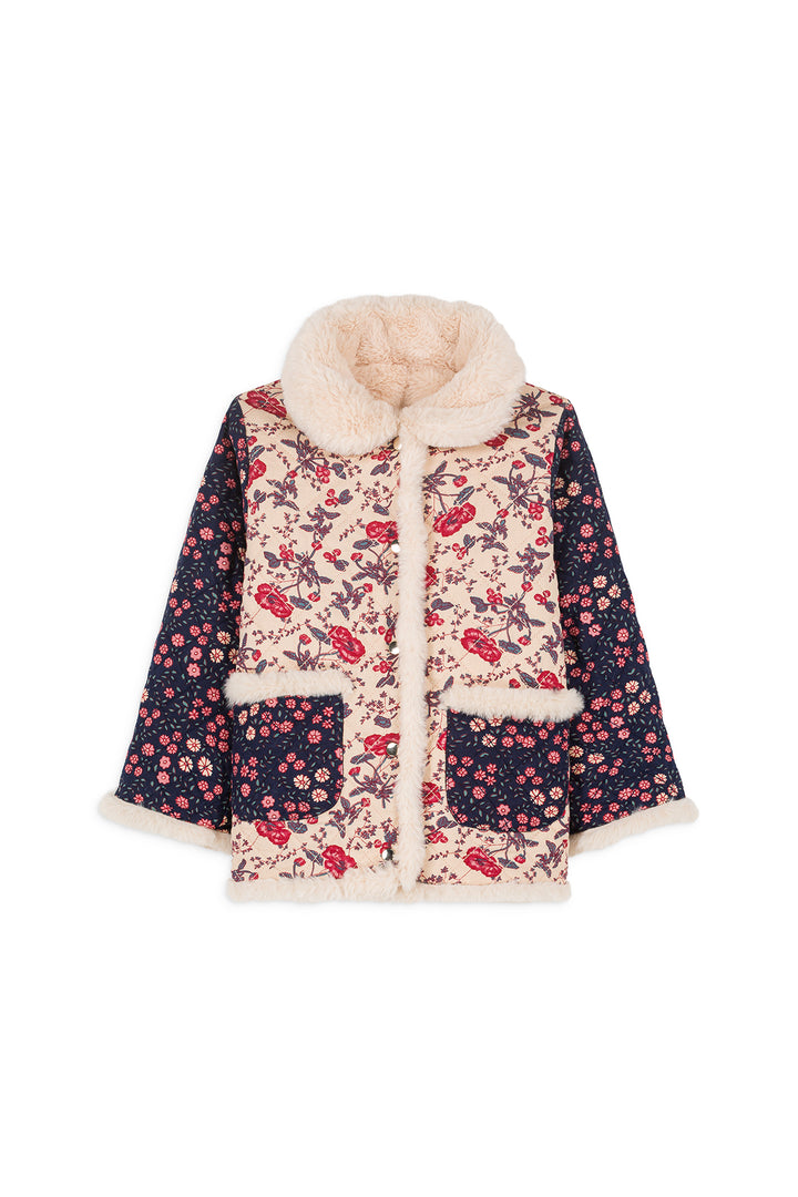 [Louise Misha] Coat Dalila - Midnight star cream pop