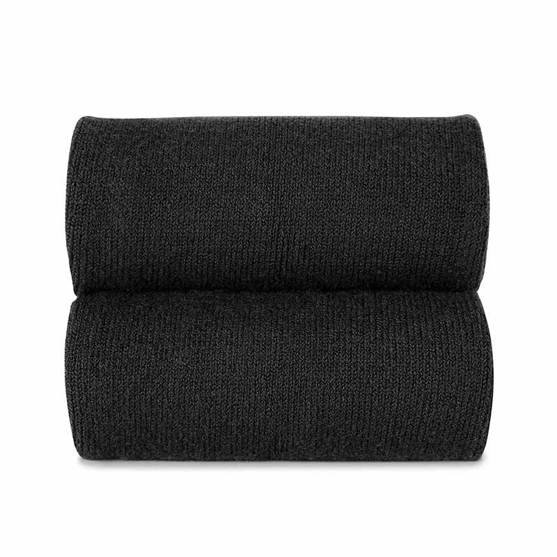 [Condor] Plain Stitch Basic Short Socks - Black