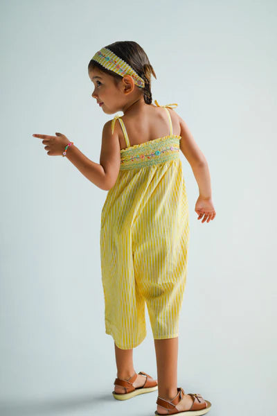 [Kidsagogo] Dulcie All one - Lime Blossom Stripe