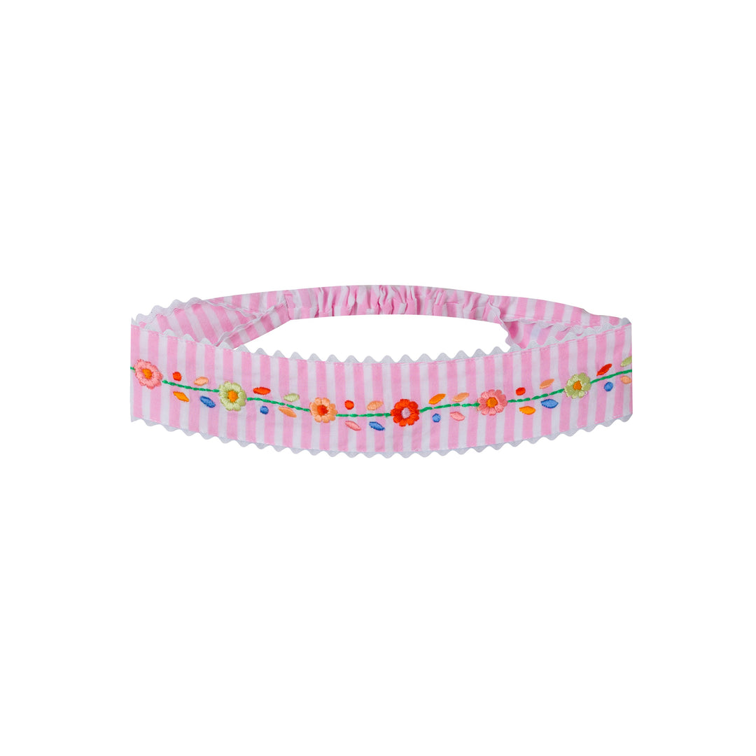 [Kidsagogo]Embroider Hair Band - Camelia Stripe