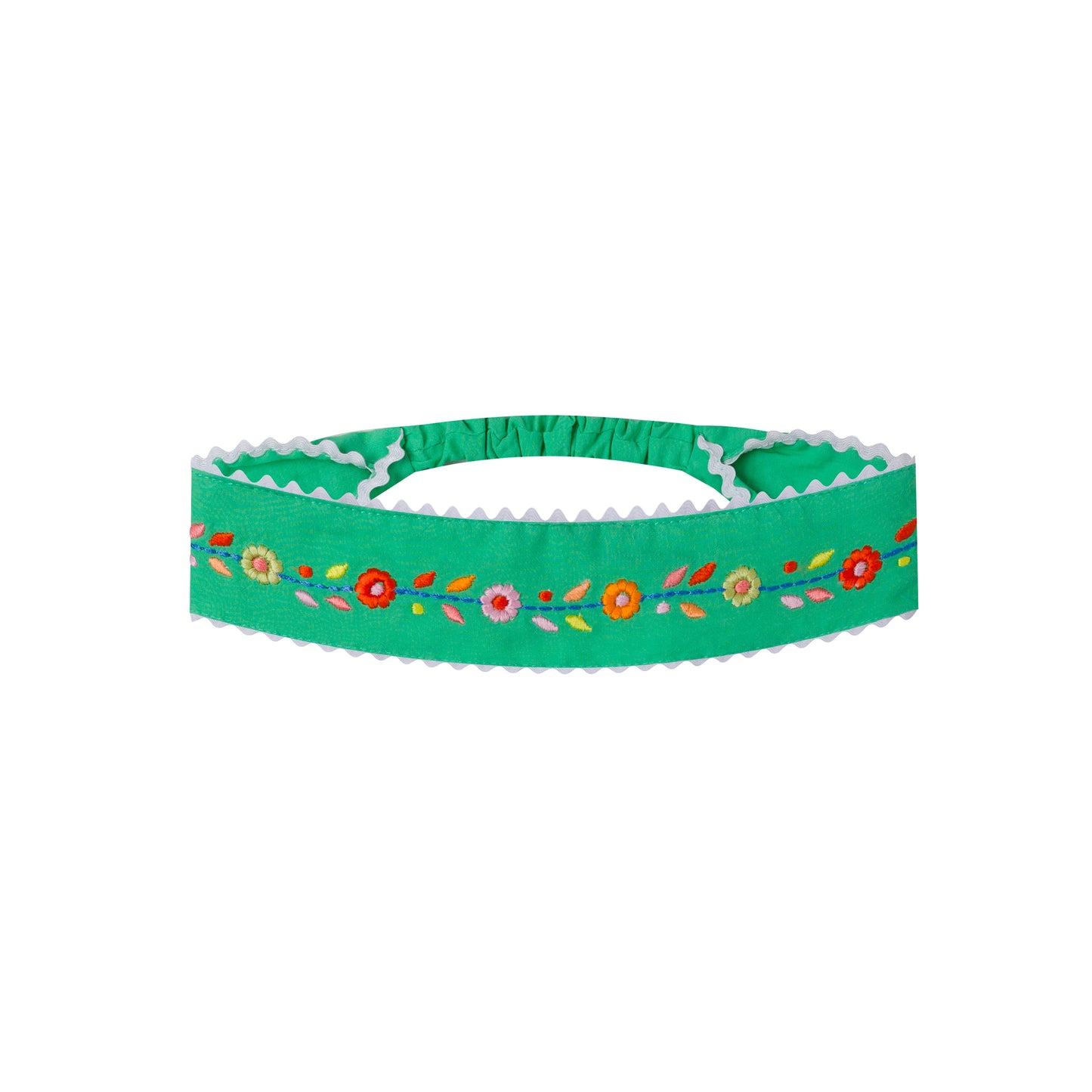 [Kidsagogo]Embroider Hair Band - Meadow Green
