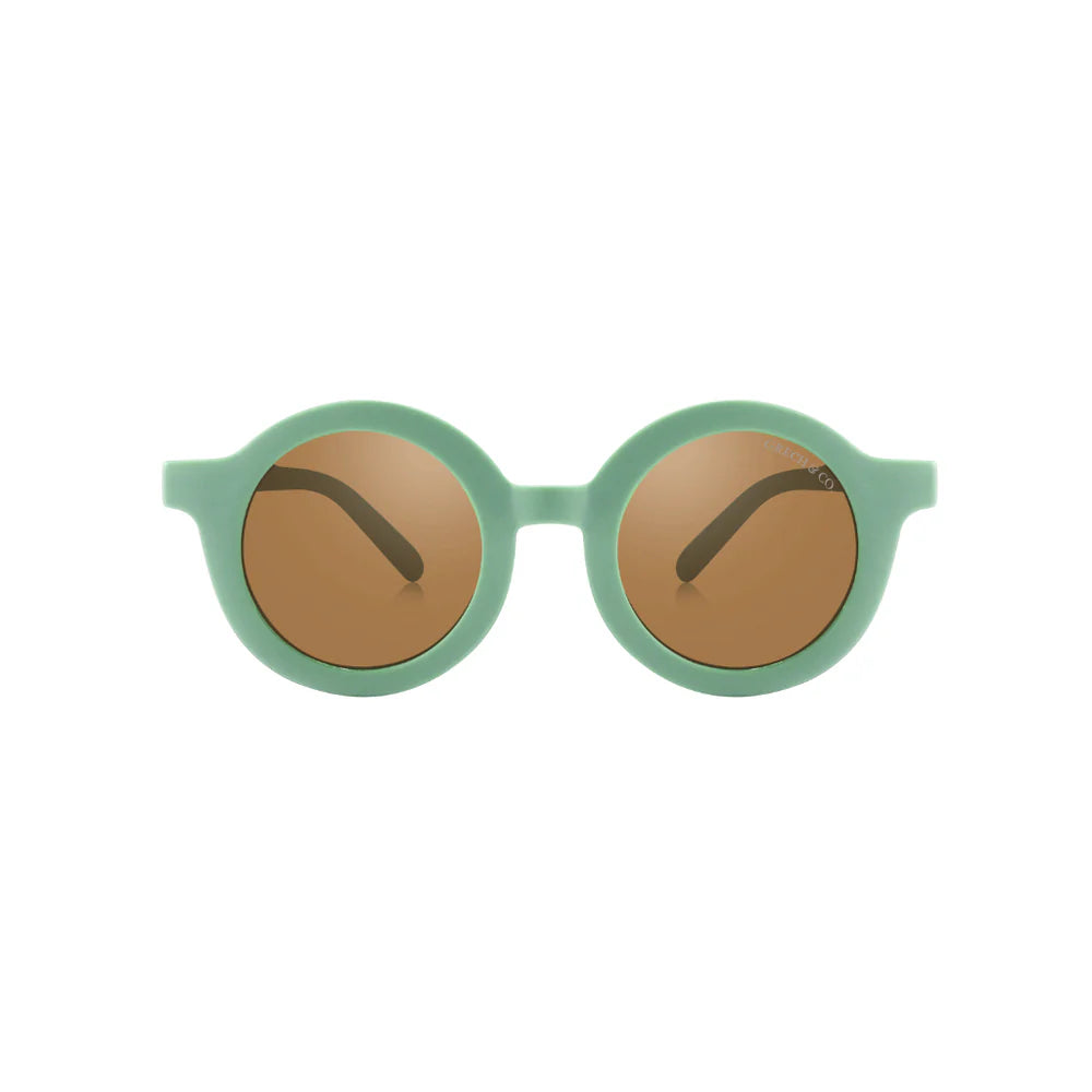 [Grech & Co.][1-8Y] Original Round Sunglasses - Fern