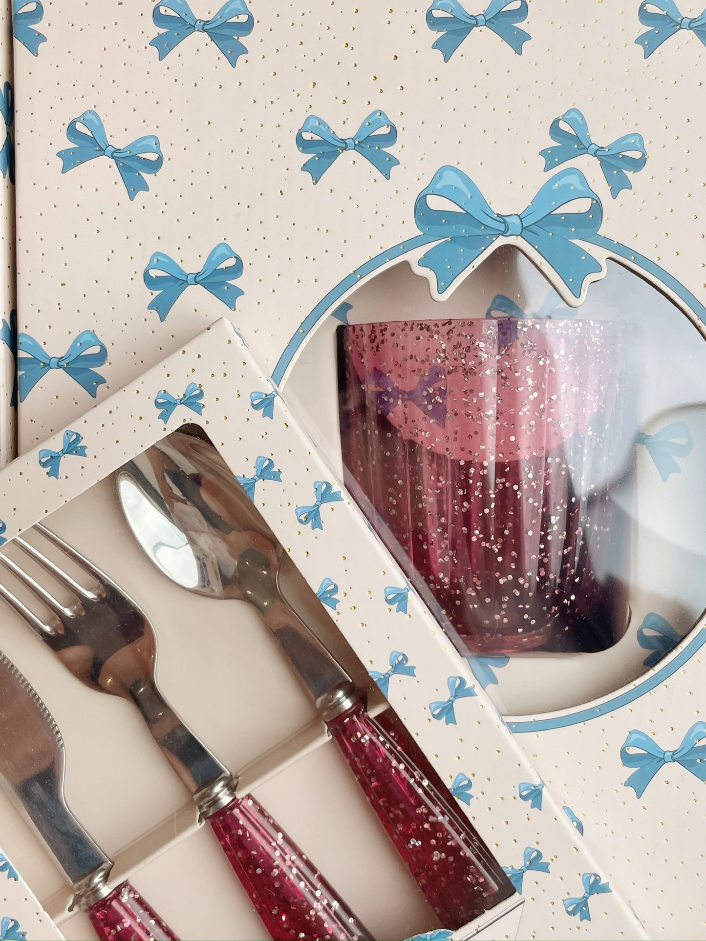 [Konges slojd] Glitter Cutlery - Sparkling Sangria