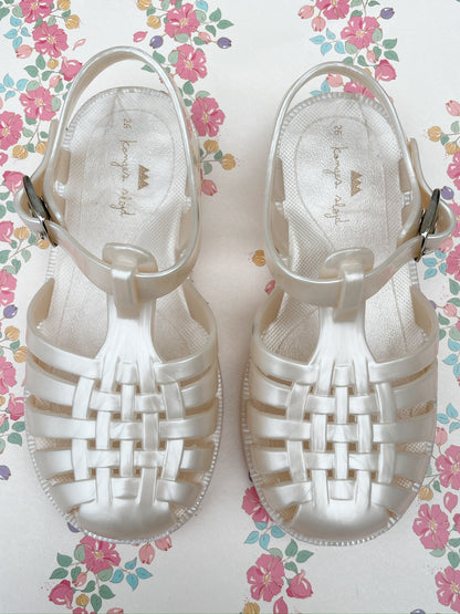 [Konges slojd] Celebration Pearl Sandal - Pearl