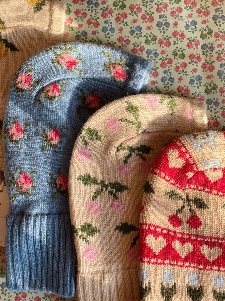 [Konges slojd] Belou Knit Balaclava - Rosie Shades
