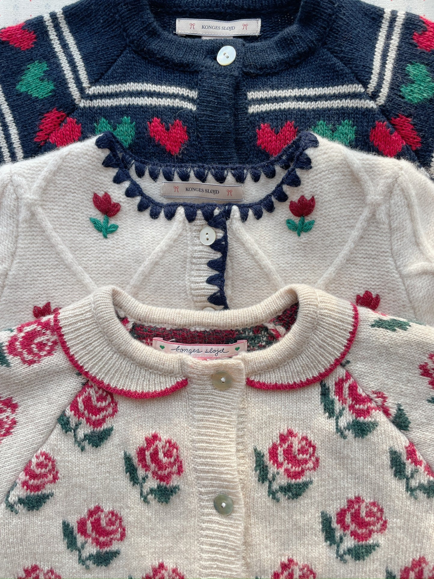 [Konges slojd] Iska Cardigan - Tap Shoe