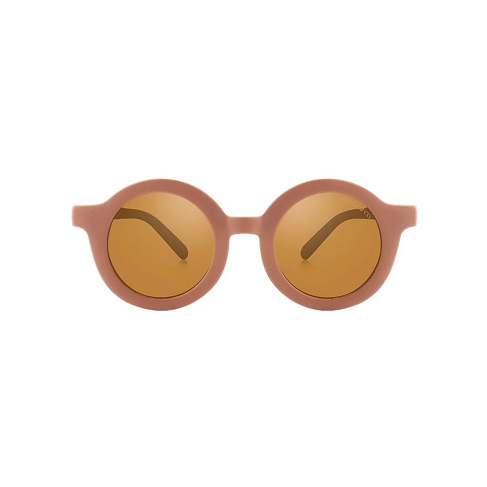 [Grech & Co.][1-8Y] Original Round Sunglasses - Heather Rose