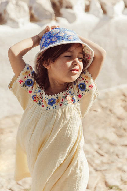 [Louise Misha] Sun Hat Devy - Blue Capri Cove