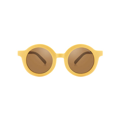 [Grech & Co.][1-8Y] Original Round Sunglasses - Mellow Yellow