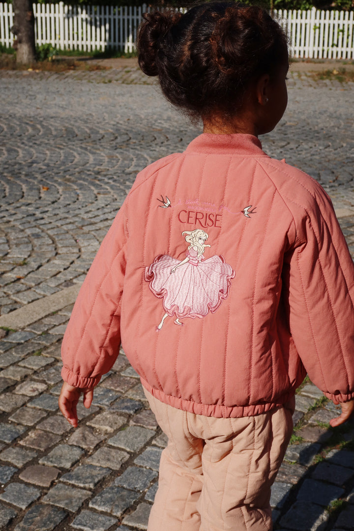 [Konges slojd] Juno Frill Bomber Jacket - Canyon Rose