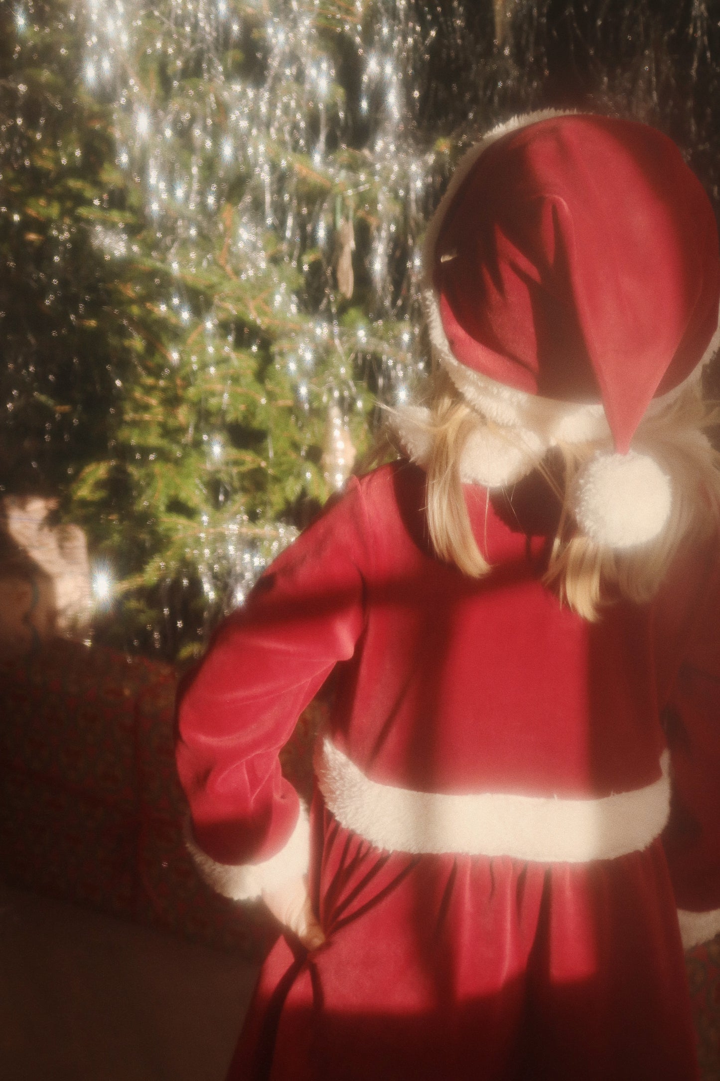 [Konges slojd] Christmas Dress GRS - Red Dahlia