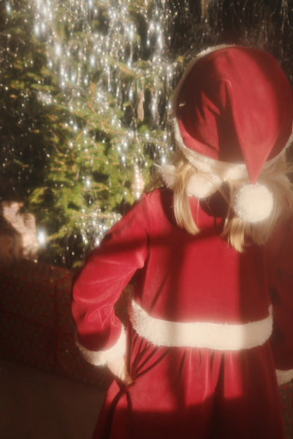 [Konges slojd] Christmas Dress GRS - Red Dahlia